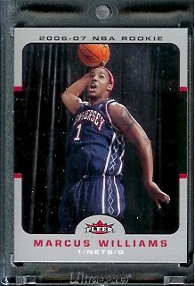 2006-07 Fleer #216 Marcus Williams New Jersey Nets - Mint Condition -