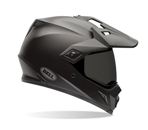 Bell MX-9 Adventure Off Road Motorcycle Helmet (Matte Black, Large) (Non-Current Graphic)