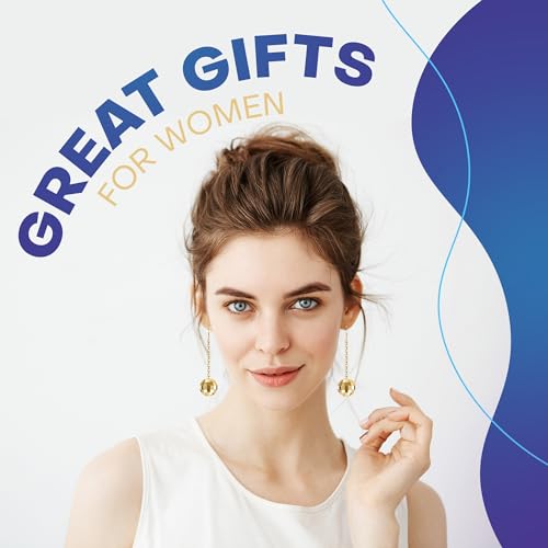 Rave Envy Disco Ball Earrings for Women - 70's Halloween Disco Outfits Costume Accessories For Men - Choice of Color4