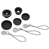 Aduro 3 in 1 Magnetic Detachable Lens Kit (Fish Eye/Wide Angle/Macro)