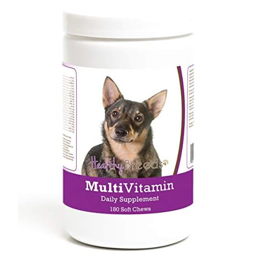 Healthy Breeds Swedish Vallhund Multivitamin Soft Chew for Dogs 180 Count