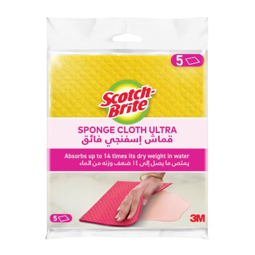 Scotch Brite Sponge Cloth Ultra 5pcs