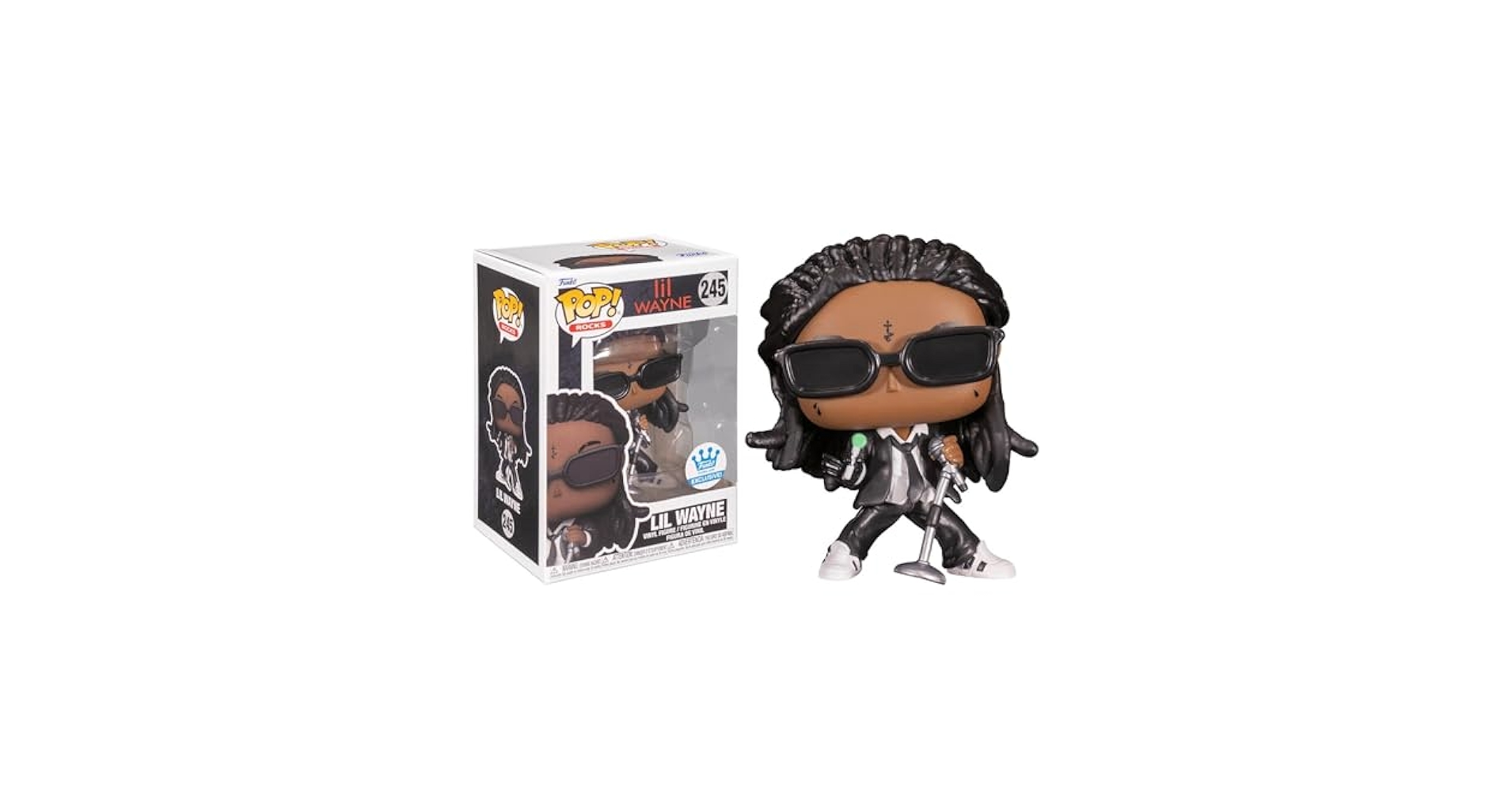 Amazon.com: Funko Lil Wayne Pop! Rocks Vinyl Figure Lil
