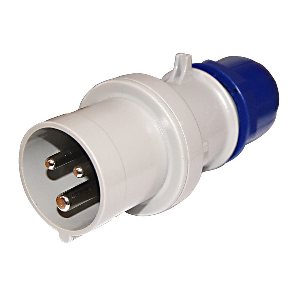 Scame Optima – 2 Pole Aerial Plug + Ground IP44 16A 200-250V AC Current