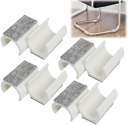 Stuhlgleiter Für Freischwinger - 16 Stück, Filz, Geräuscharm & Kratzschützend