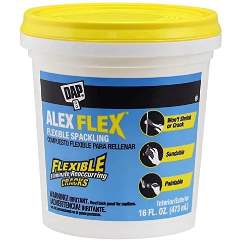 DAP INC 18742 Alex Flex PT Spackling, No Size, White Cover