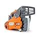 Holzfforma 25.4cc JonCutter G2500 Top Handle Arborist Gasoline Chainsaw Power Head With 12inch Saw Chain and Guide Bar Cover