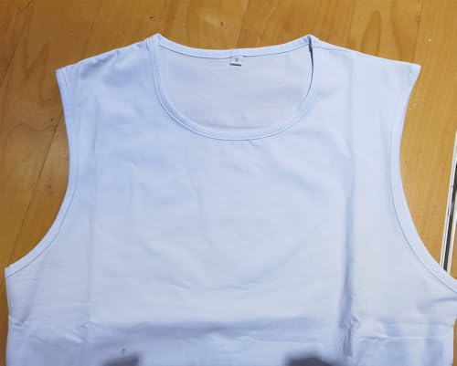 Set of Two White tzitzit Men's Vest 100% Cotton boy Adult with Tassel Israeli Design2