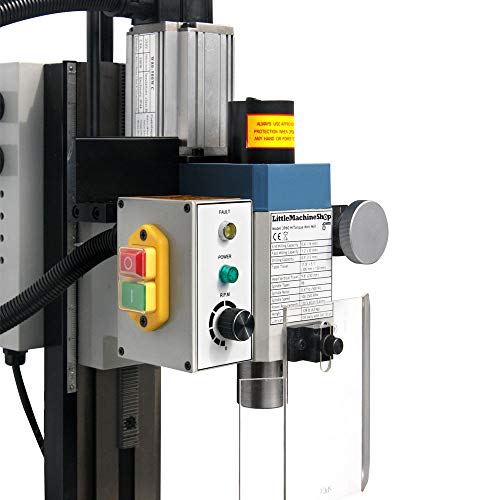 Littlemachineshop.com Hitorque Mini Mill With R8 Spindle And Drill Check - Power, Torque, And A Larger Table Than Other Mills In Its Class (3990) #TOP3