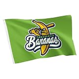 Desert Cactus Savannah Bananas Baseball Flag 100% Polyester Indoor Outdoor 3x5 feet Team Flags (Flag B)