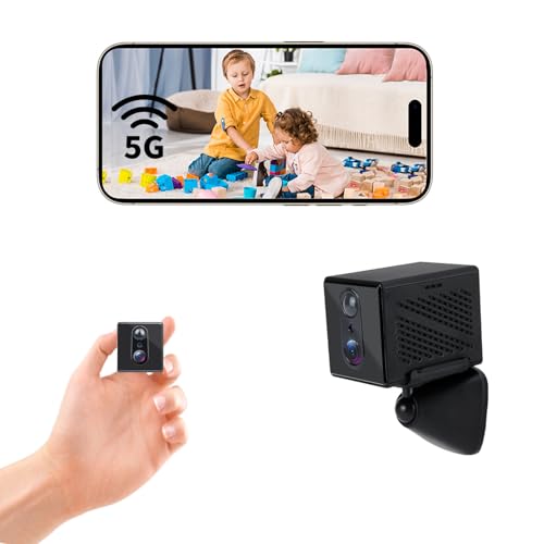5G Mini Spy Camera with 4K WiFi – Hidden...