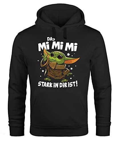 MoonWorks® Hoodie Herren Bedruckt Spruch lustig Das Mimimi stark in dir...