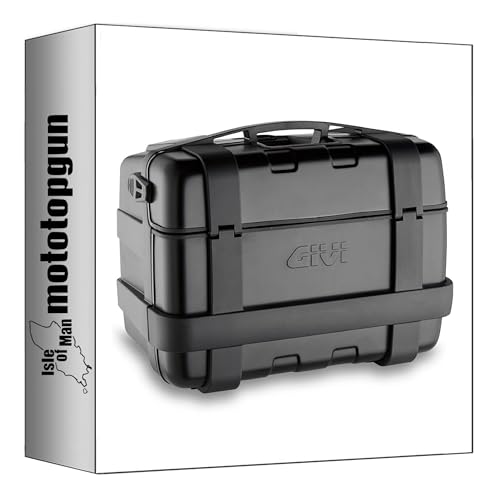 Givi TRK46B Monokey Trekker Noir 46L avec support moto pour Yamaha FZS 600 Fazer 1998-2003