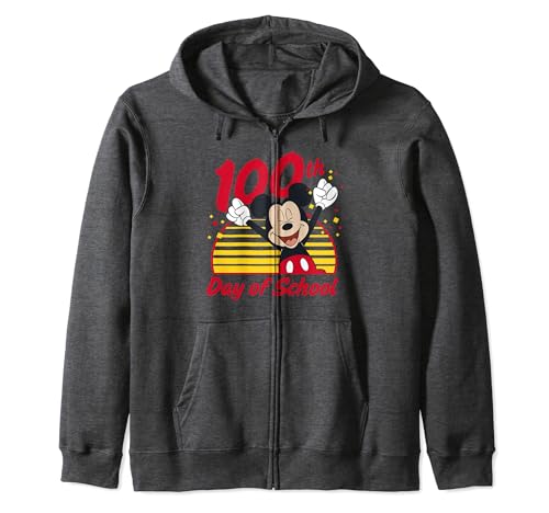 Zip hoodie Mickey Disney : fini le froid pour les 100 jours d'école