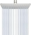 SR SUN RISE 12 Inch Rain Shower Head, High Pressure Rainfall Showerhead Large Waterfall Shower Head Ultra Thin Water Saving, Brushed Nickel 304 Stainless Steel