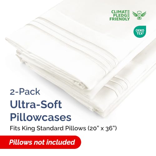 King Standard Pillow Cases Set of 2 –&hellip;