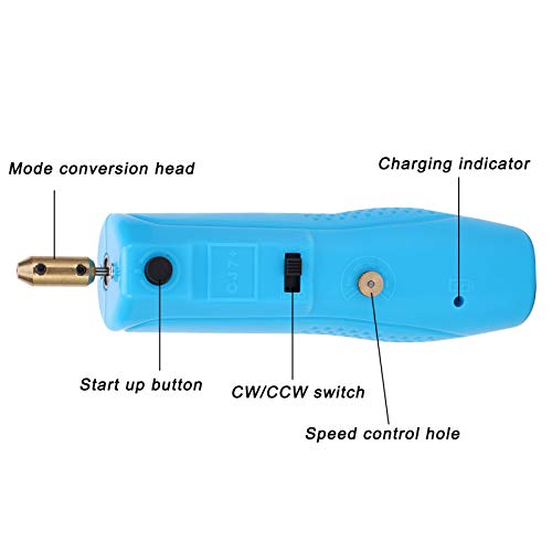 ANKROYU Removedor de cola elétrica, ferramenta de limpeza de cola elétrica ABS, máquina de remoção d