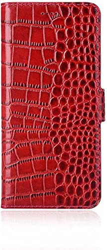 Étui de téléphone à rabat iPhone 14 Plus rouge spécial voyage
