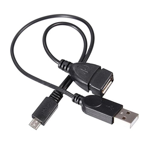 Y Splitter OTG Cable Micro USB Para USB Adaptador