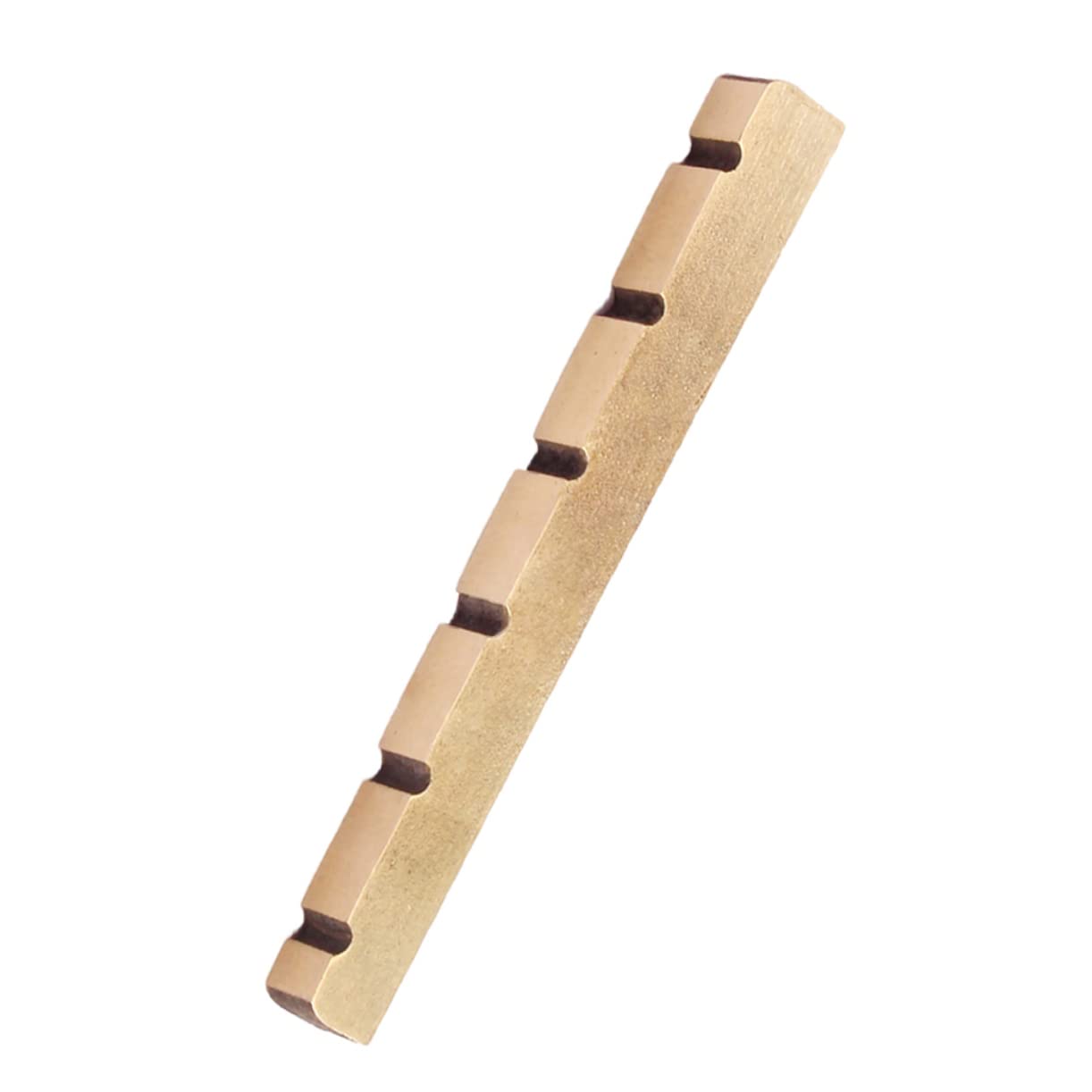 VICASKY Upgrade Your Bass Guitar Copper Pillow Guitar Nut 6 String Slotted Nut Instrument Accessory