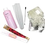 【届いてすぐ ネイルオフ】LULUGEL アセトン ジェルネイル オフ セット 除光液 爪に優しい ジェルネイル リムーバー 日本製 200ml ネイルケア ツール５点セット(オフセット)