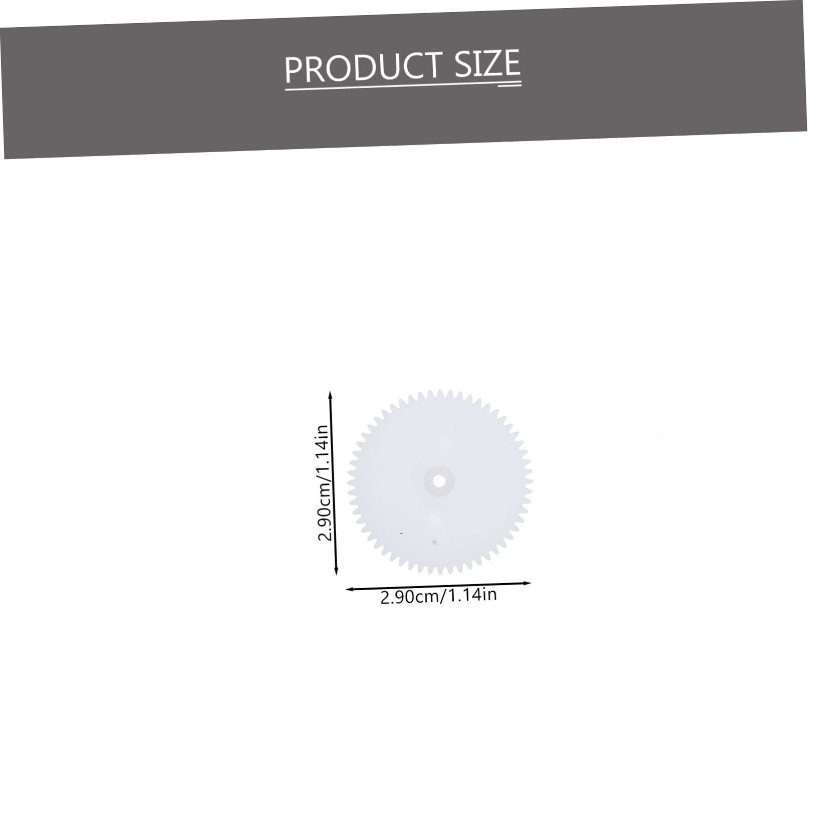 FOYTOKI Gear Toy Car Parts 200 Plastic Toy Gears Perfect for DIY Projects Random Color