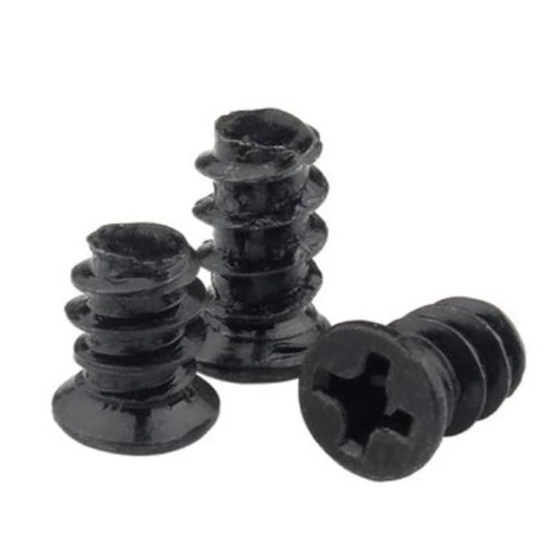 1000 pz/lotto M4 M4.5 M4.8 M5 KB Computer PC Case Ventola Di Raffreddamento Vite di Montaggio Dissipazione di Calore Viti (Color : Black zinc, Size : M5x10 1000PCS)