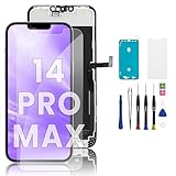 Compatibilité : Ce remplacement d'écran iPhone 14 PRO MAX avec 3D Touch est uniquement compatible avec l'iPhone 13 PRO MAX (6,7 pouces), il ne fonctionne pas avec l'iPhone 14, 14 pro. Veuillez vérifier le modèle de votre téléphone avant de passer commande.