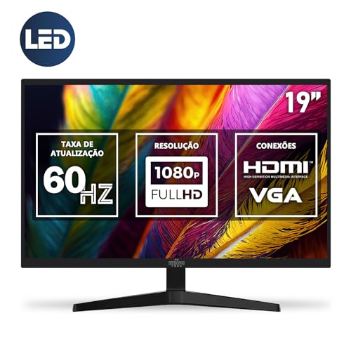 Computador Slim Completo Intel Core i5 16GB SSD 256GB Monitor 19