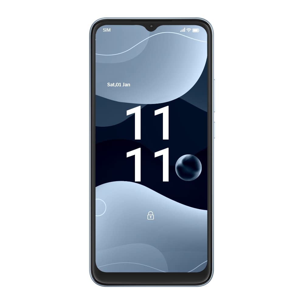 Lava Blaze NXT(Glass Blue, 4GB RAM, 64GB Storage)| 2.3 Ghz Octa