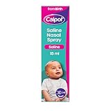 Calpol Saline Nasal Spray (1 x15ml), Calpol Decongestant Nasal Spray For Blocked Nose Relief, Non-Medicated Treatment to Wash Away Mucus, Suitable for All Ages