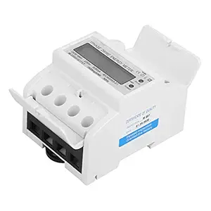 Electric Meter, Single Phase Multifunction Single Phase Energy Meter for Display The Total Power Consumption for Measuring Electronic Energy Meter