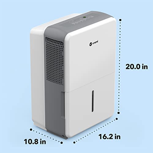 Vremi 22 Pint 1,500 Sq. Ft. Dehumidifier Energy Star Rated For Medium Spaces And Basements #TOP1
