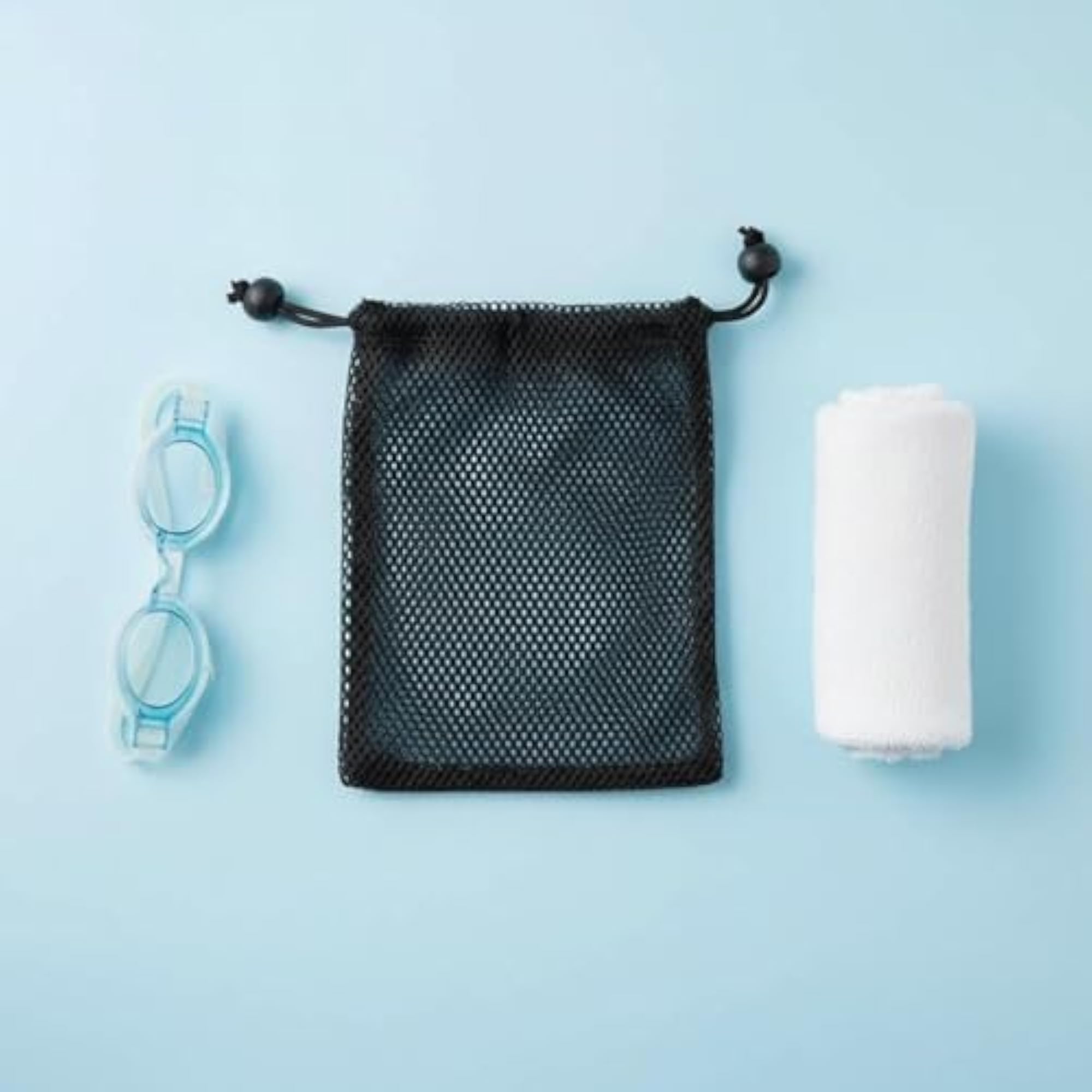 Long-Lasting Lightweight ABS Mesh Drawstring Bag for Travel