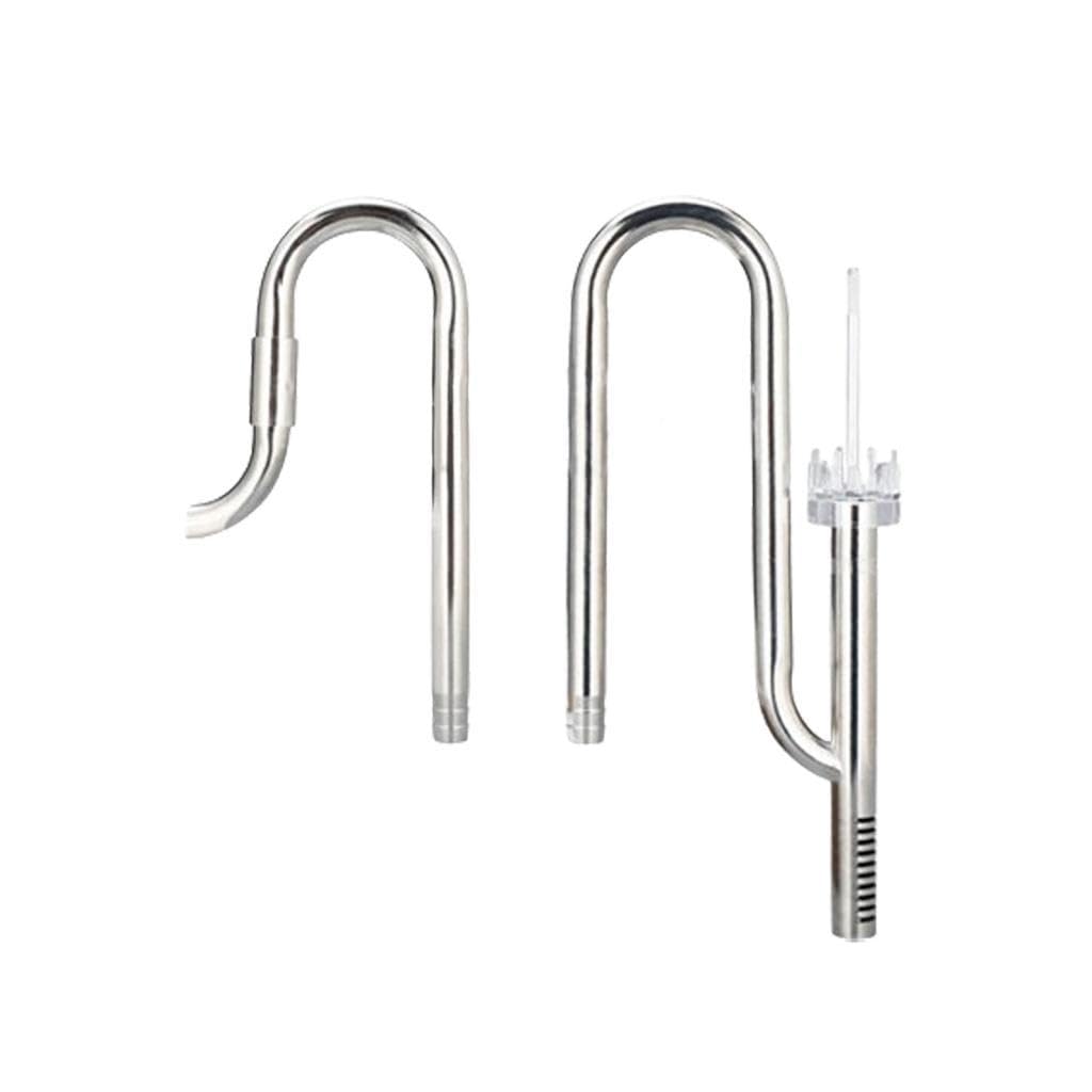 Tubo Filtro Riutilizzabile per Acquario Lily in Acciaio Inox con Ingresso E Uscita per Acquario Piantumato (12 Mm, 16 Mm), 16 Olio-Pellicola Regolare