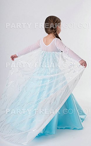 Amazon.co.jp: アナと雪の女王 子供用ドレス 100cm エルサ ドレスDX