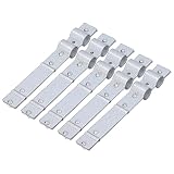 Clip de fixation de tuyau d'eau, clip de fixation d'alimentation en eau en fer Résistance à l'usure ferme 5set pour tuyau d'eau de diamètre extérieur de 25 mm