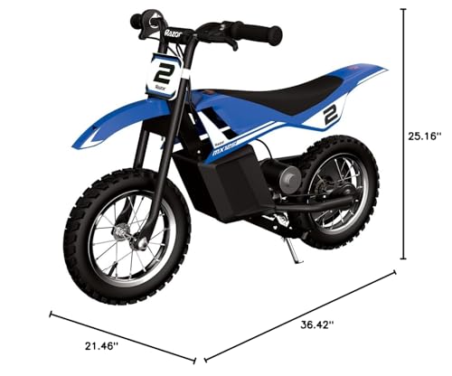 image for Razor MX125 Dirt Rocket Electric-Powered Bike with Authentic Motocross