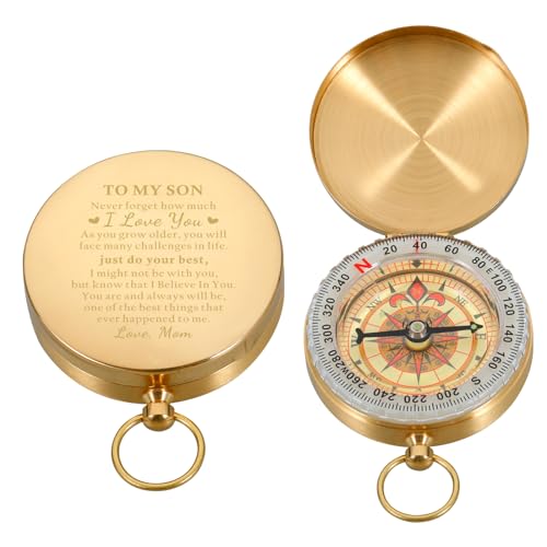 Religious Compass First Communion Gifts for Teenager Boy Girl Confirmation Gifts Valentines Day Gifts Son Daughter