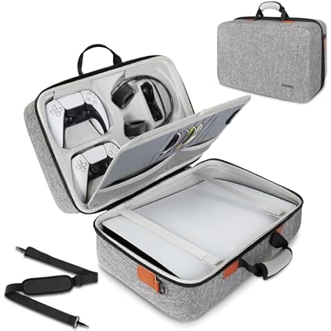 YOREPEK Carrying Case for PS5 Cover