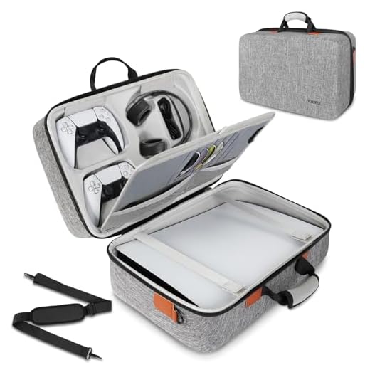Can you take a games console in hand luggage Durable Hard Shell Case for PlayStation 5
