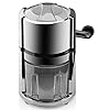 Rvs Ice Crusher Hand Crank Handleiding Ice Crusher Geschoren Ronde Vorm Ijsmachine voor Thuis Commercieel