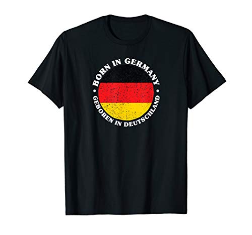 German Flag Germany Patriotic Retro Deutschland Gift T-Shirt