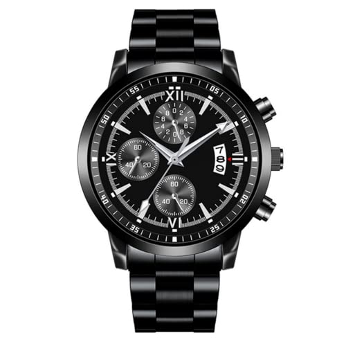 Orologio da Uomo con Cinturino in Acciaio di Moda personalità