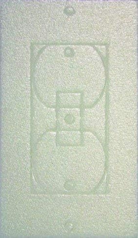 TradeGear Wall Plate Insulation Gasket 100 Pack, Wall Gasket Replacement Made with Weatherproof, Polyethylene Insulating Foam – Energy Saving, One Size Fits All Design