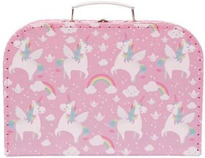 Sass & Belle Rainbow Unicorn Suitcases - Set of 3