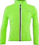 SILVINI - Chaqueta de Ciclismo para niños de Material Resistente al Viento con 2