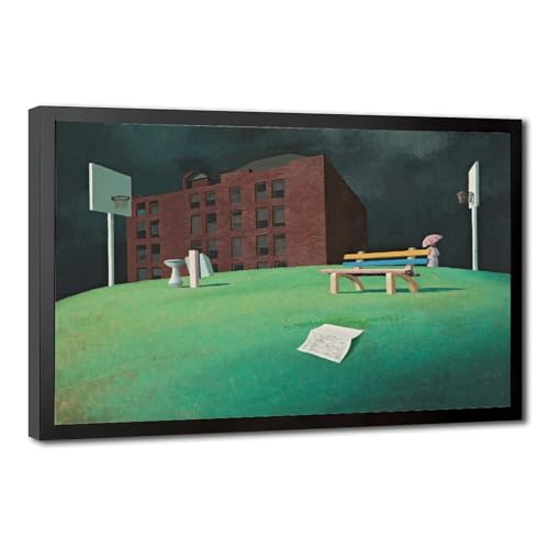 Poster The Park by Jeffrey : impression sur toile 20x30 cm pour décoration de bureau moderne