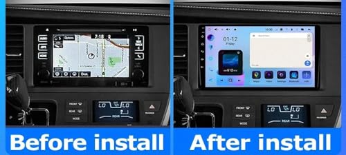 Pantalla táctil para Toyota Sienna 2014-2020 con Apple Carplay y Android Auto inalámbrico 2