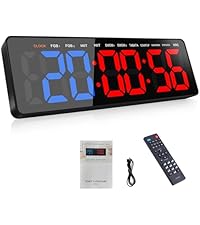 Amazon.co.jp: スポーツタイマー 大型 インターバルタイマー リモコン